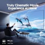 VJCSTAR 55" Smart TV with 4K UHD QLED HDR & Dolby Audio Eye Care, Android