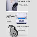 3-In-1 Evaporative Air Cooler, 3-Speed Adjustmen