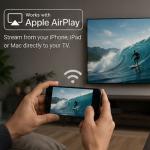 65 Inch Smart 4K UHD LED TV WiFi HDR Do-lby Audio Netflix YouTube