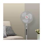 Eurolux - Standing Fan 3 Blades White Motor Power 50w - Pack of 2