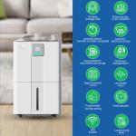 GMC - Dehumidifier - 40 Litre WIFI Dehumidifier