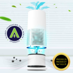Crystal Aire Turbo WiFi HEPA Air Purifier - 99.97% Germicidal 5-Step Filter