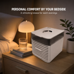 Mini Desktop Evaporative Air Cooler Fan with Humidifying Mist