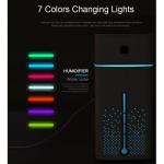 Ultrasonic Humidifier (Silent Edition) - 7-Color Night Light - 1000ml