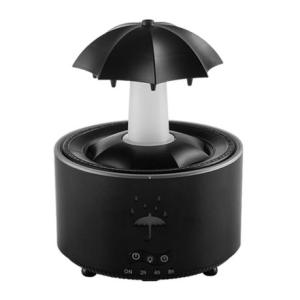 Umbrella Humidifier Diffuser with Rain Sound, LED Light, Timer, Auto-Off