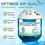 Indoor Air Purification Dust Removal Magic Box, 2 Pack