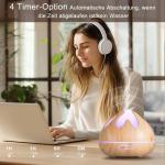 500ml Ultrasonic Diffuser 7-Color Light Remote 4 Timing Modes