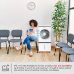 Milex 45L Portable Air Cooler - 150W High-Capacity Cooling with Remote