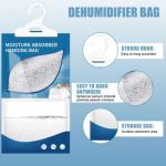 12Pack Hanging Wardrobe Dehumidifier Bag Moisture Absorber Bags (230g)