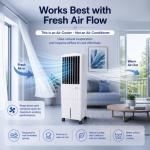 GMC - 22 Litre Air Cooler - Powerful Air Cooler with Ultra-Low Energy Use