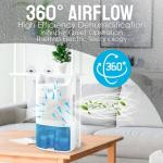 GMC - Dehumidifier 2L .Compact, Thermoelectric, Quiet, and Energy-Efficient