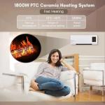 Wall-Mounted Dual-Purpose Heating And Cooling Air Conditioner Fan