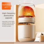 Creative Large Mist Output Volcano Simulated Humidifier with Colorful
