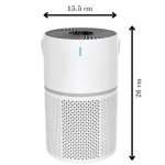 Portable Air Purifier with HEPA Filtration and Timer Function