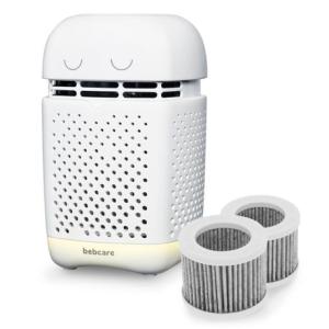 Bebcare Air Bumper Pack: Portable HEPA Smart Air Purifier + 2 Filters