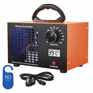 Ozone Generator 60000mg/H with Temp Humidity Display with SA 3-Pin Cable
