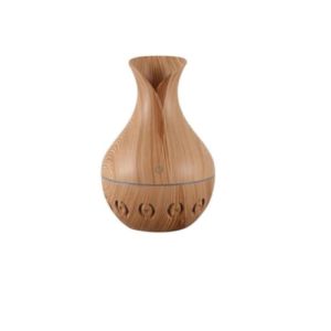 Casey Ultrasonic Aroma Humidifier Light Hollow Wood Grain