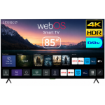 LEXUCO 85" UHD 4K Smart WebOS TV - Frameless Design