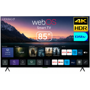 LEXUCO 85" UHD 4K Smart WebOS TV - Frameless Design