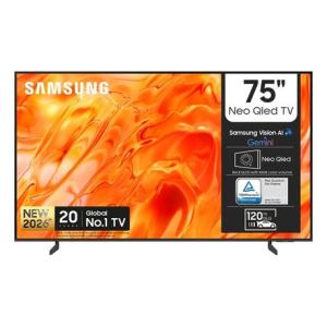 Samsung 75" QN70H Neo QLED DLG120Hz AI Smart TV with 4K Upscaling & MotionX