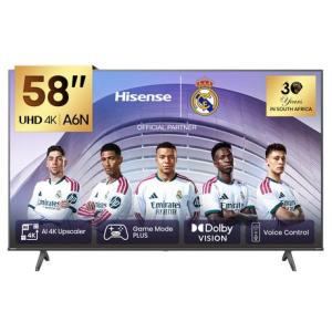 Hisense 58" A6N 4K UHD Smart TV with HDR & Dolby Vision
