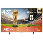 Hisense 43" E6Q 4K UHD Smart TV with HDR & Dolby Digital