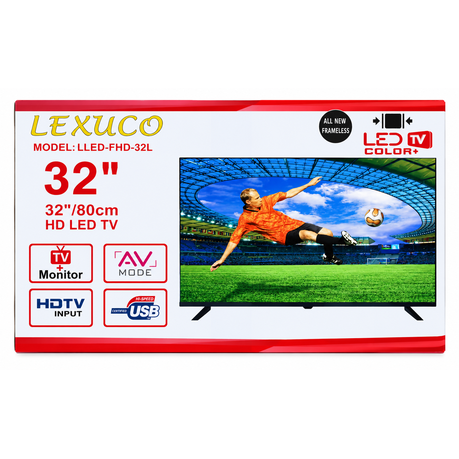 Lexuco 32'' Flat HD LED TV ( Non -Smart)