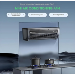 Ex-3 Speeds Small Portable USB Rechargeable Mini Air Conditioner
