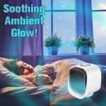 Mini Portable USB Air Conditioner, Humidifier, Fan