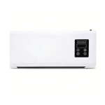 Wall-Mounted Mini Air Conditioner With Cooling And Heating Functions