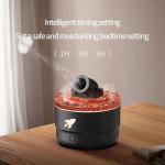 Flame Cannon Humidifier Aroma Diffuser with Jellyfish Smoke Ring Mist LED