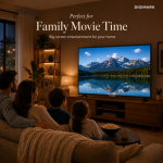 48 Inch Smart TV, Android 12 Wi-Fi FHD, HDMI USB Wall Mount