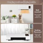 2-in-1 Wall-Mounted Heater & Cooling Fan - Energy Saving Home Air Warmer
