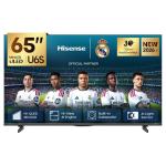 Hisense 65" U6S MiniLED Smart TV with Built-In-Subwoofer & Al-Smooth-Motion