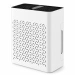 Desktop Air Purifier with Negative Ion, UV Light & Composite Filter - White