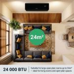 Split Wall Air Conditioner Unit - Inverter + WiFi | Sirair Omega