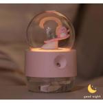 Humidifier - Rolling Crystal Ball - Music Box & Night Light - Rechargeable