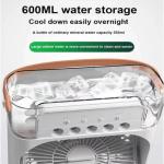 Portable Ice Cooler Fan Air Conditioner Fan Mini Fan Air Cooler Mist Fan