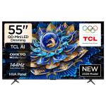 TCL 55" P8L 144Hz QD MiniLED Google Smart TV with ONKYO 2.1