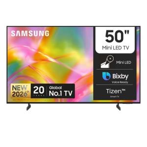Samsung 50" M60H Mini LED smart TV HyperReal picture engine & Dolby decoder