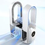 Bladeless Portable Table Fan Use Silent Water Mist Spray