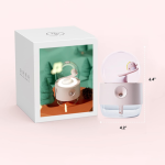 Humidifier - Rolling Crystal Ball - Music Box & Night Light - Rechargeable