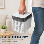 Mini Desktop Evaporative Air Cooler Fan with Humidifying Mist