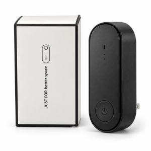 Mini Negative Ion Air Purifier, Wall Mounted Odor Remover for Home Bedroom