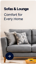 Grey armchair with cushions